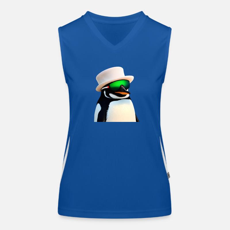 Penguin Cool Women's Functional Contrast Tank Top