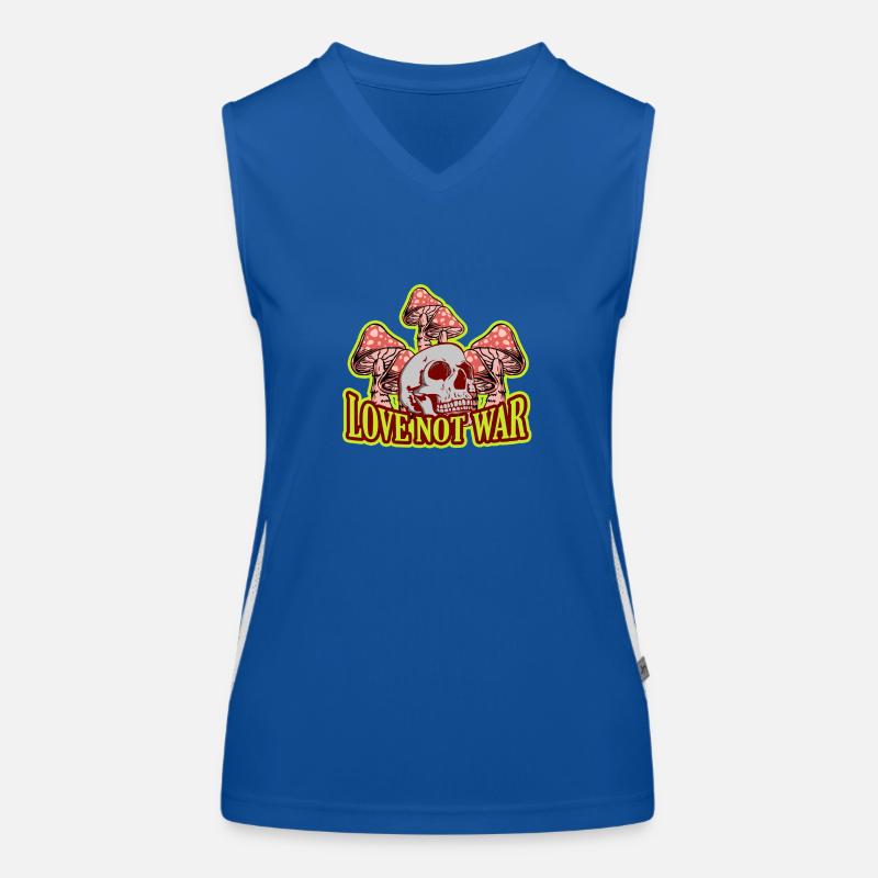 Hippie Funktionelles Kontrast-Tank Top für Frauen
