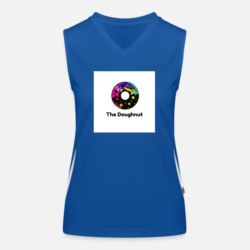 Le beignet Débardeur respirant contrasté Femme