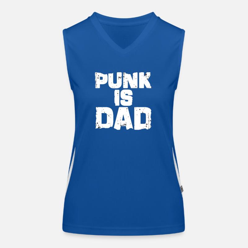 LE PUNK EST PAPA Débardeur respirant contrasté Femme