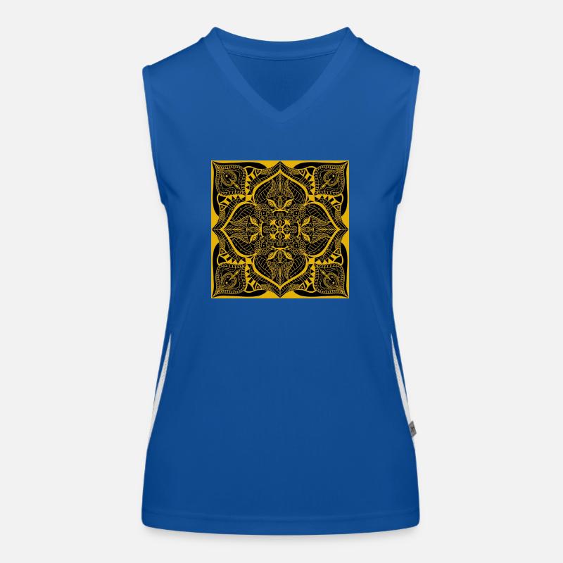 Mandala Women's Functional Contrast Tank Top