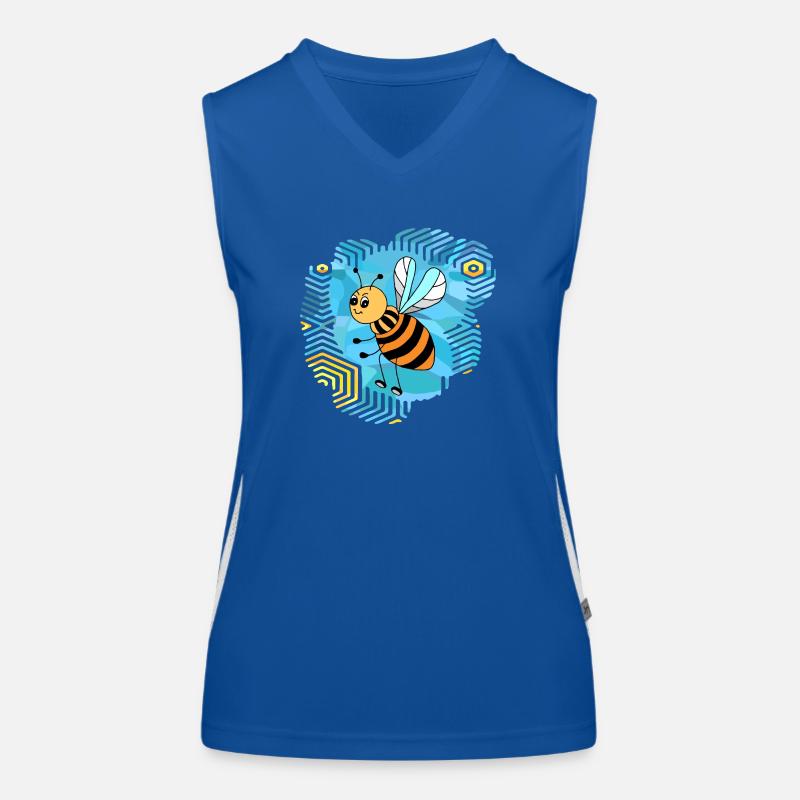 Bee Women's Functional Contrast Tank Top