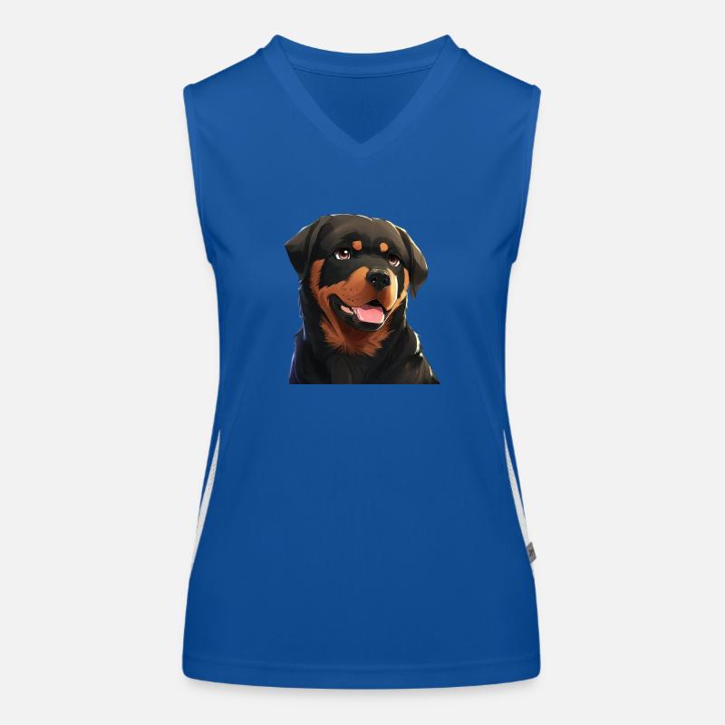 Rottweiler Débardeur respirant contrasté Femme