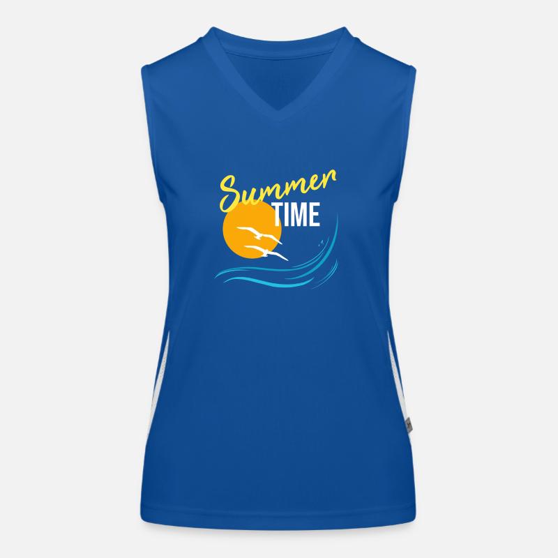 Summertime Women's Functional Contrast Tank Top