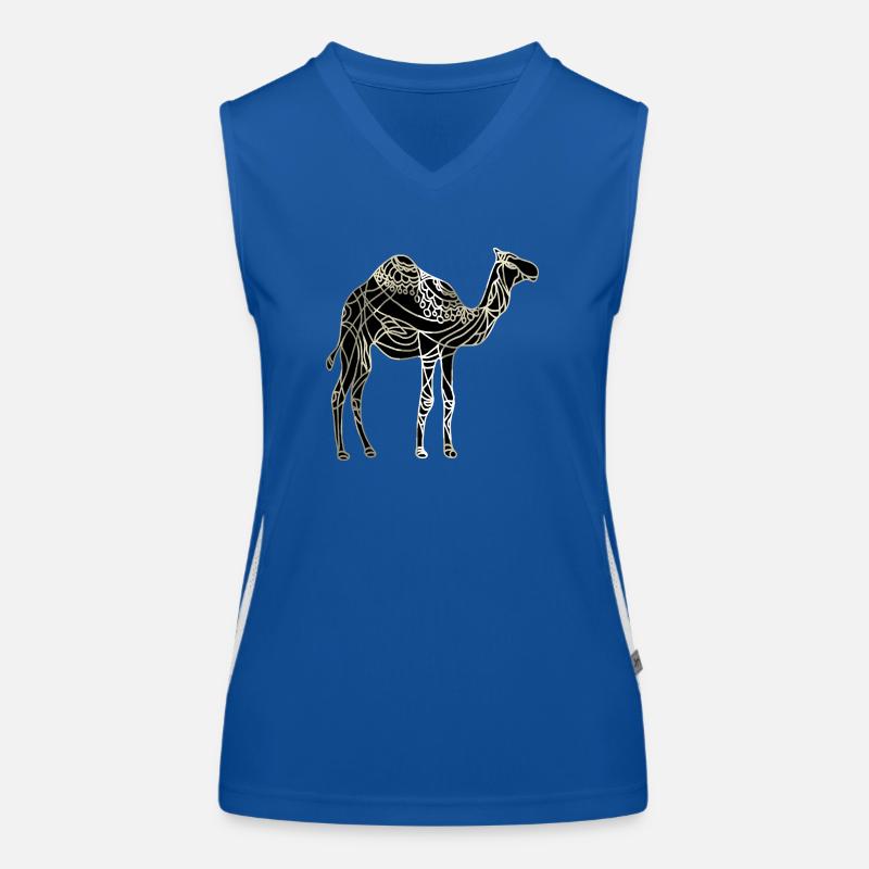 Camel Women's Functional Contrast Tank Top