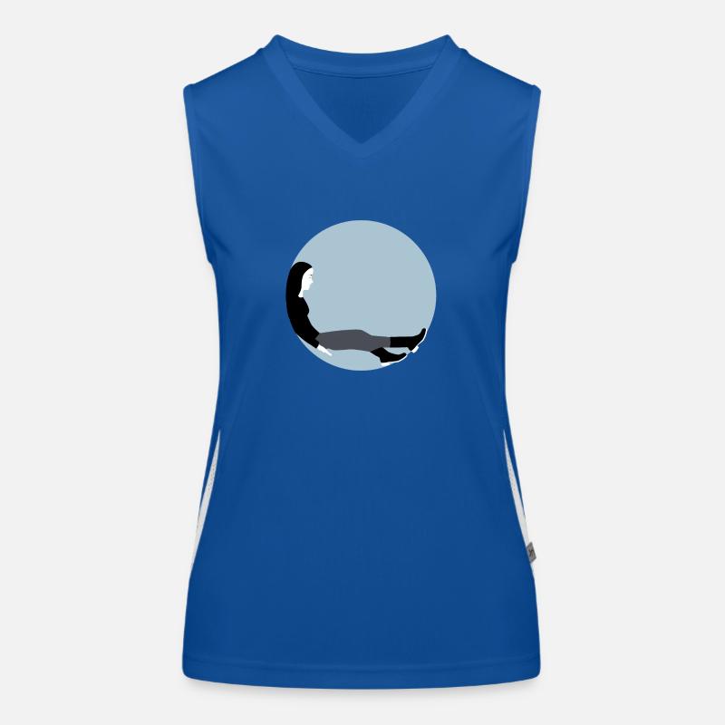 Bubble Débardeur respirant contrasté Femme