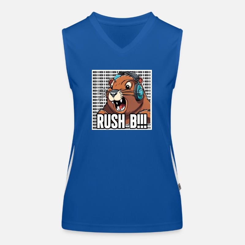Bober de jeu RUSH B Débardeur respirant contrasté Femme
