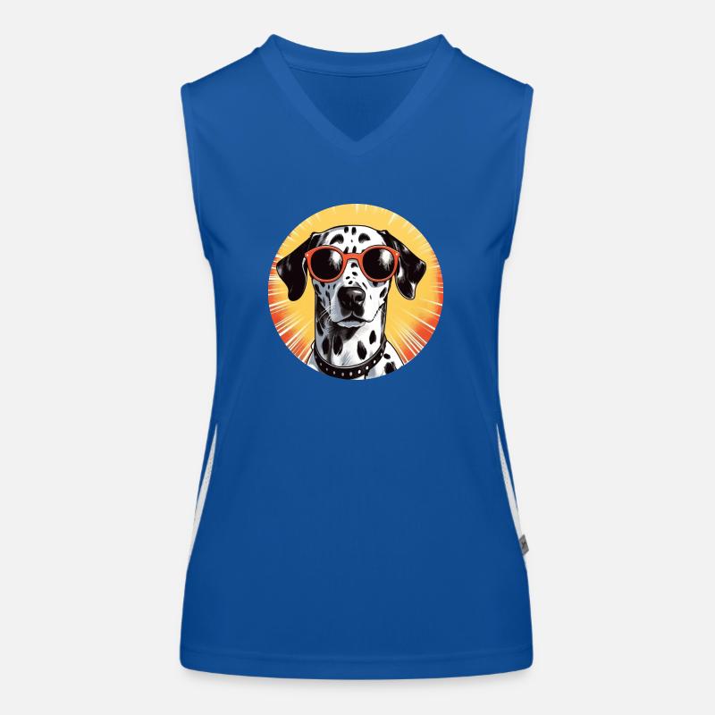 Dalmatian Women's Functional Contrast Tank Top