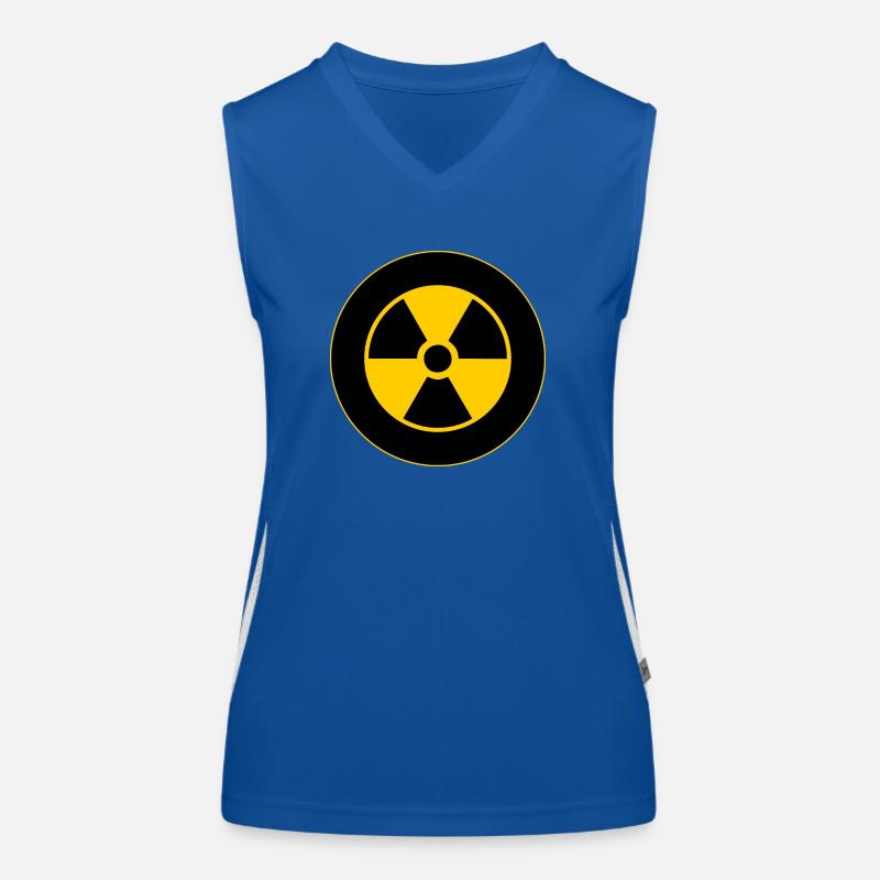 Mod cible RadioActive signe Débardeur respirant contrasté Femme