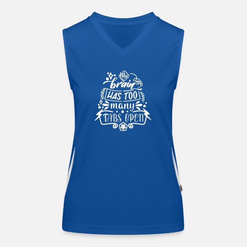 Too Many tabs Women's Functional Contrast Tank Top
