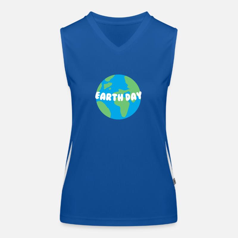 Earth Day Women's Functional Contrast Tank Top