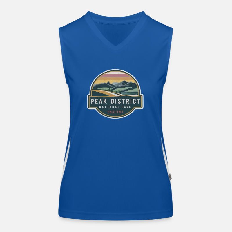 peak district Women's Functional Contrast Tank Top