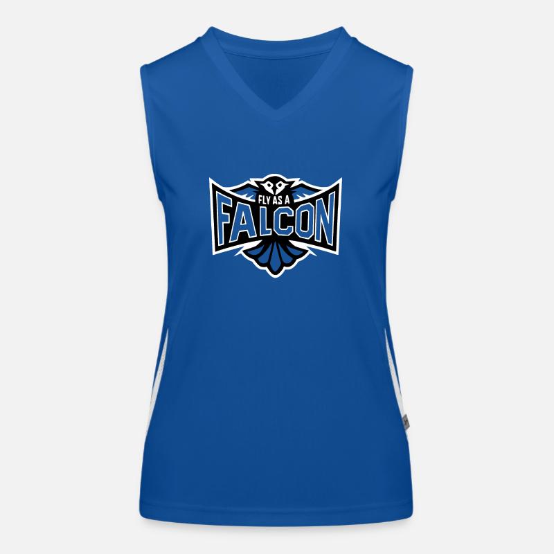 Fly As A Falcon Women's Functional Contrast Tank Top