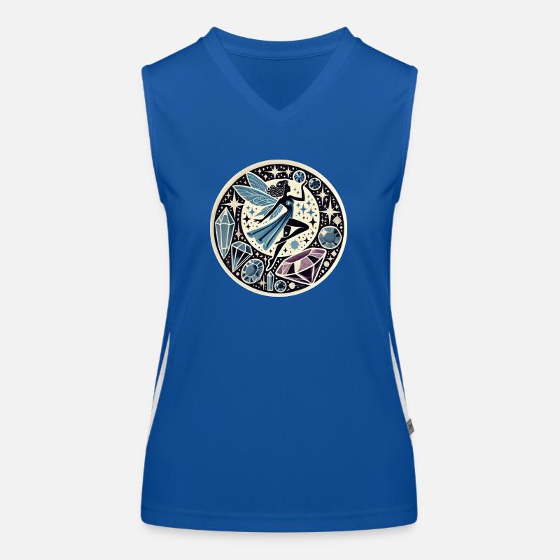 Gemstone Fairy Women's Functional Contrast Tank Top