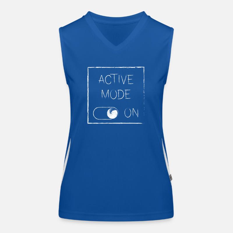 Sport / Active Mode On Funktionelles Kontrast-Tank Top für Frauen
