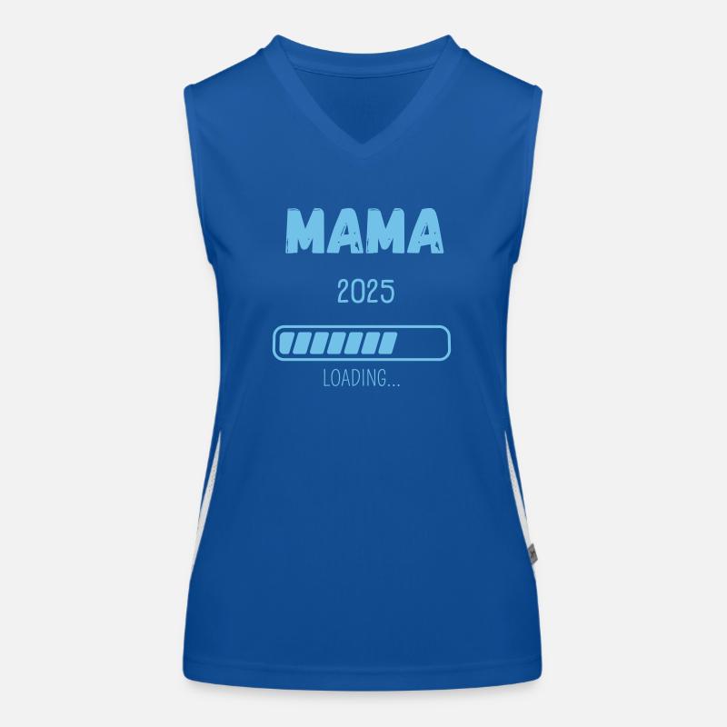 MAMA 2025 LOADING... Funktionelles Kontrast-Tank Top für Frauen