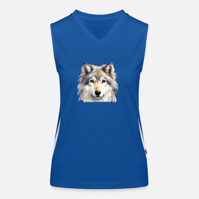 loup Débardeur respirant contrasté Femme