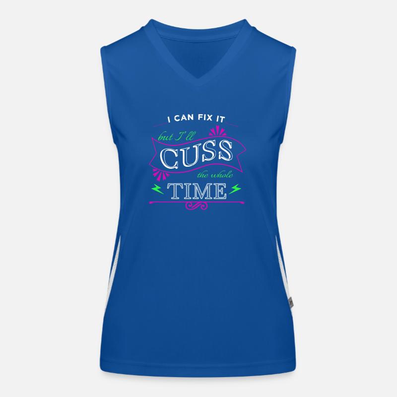baseballapparel cool baseballgift Funktionelles Kontrast-Tank Top für Frauen
