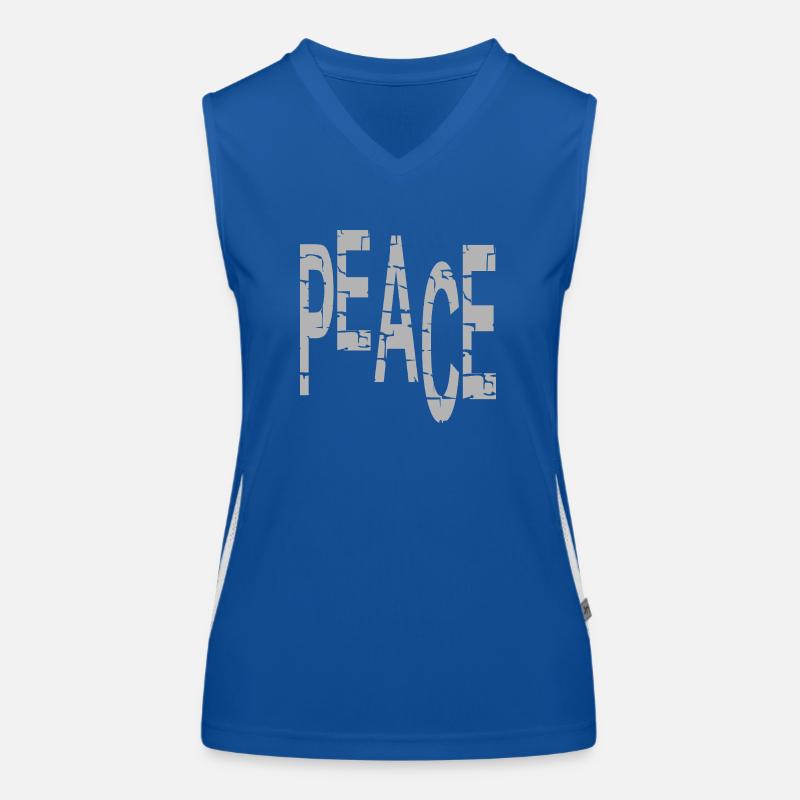 Peace Women's Functional Contrast Tank Top