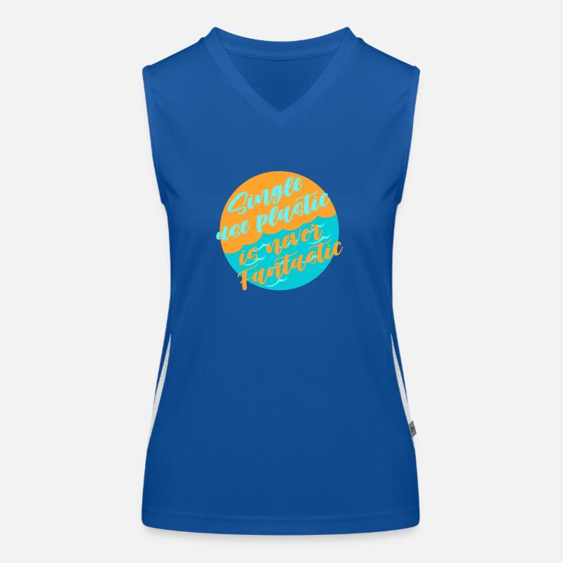 Avoid plastic Women's Functional Contrast Tank Top