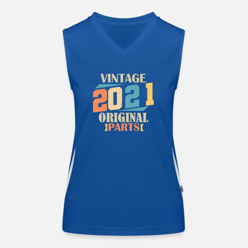 Monat 2021. Geburtstagsgeschenk 2021. 3 Jahre Geburt Funktionelles Kontrast-Tank Top für Frauen