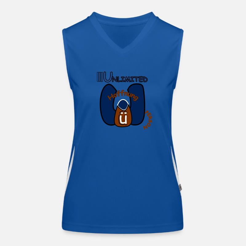 Hoffnung Funktionelles Kontrast-Tank Top für Frauen