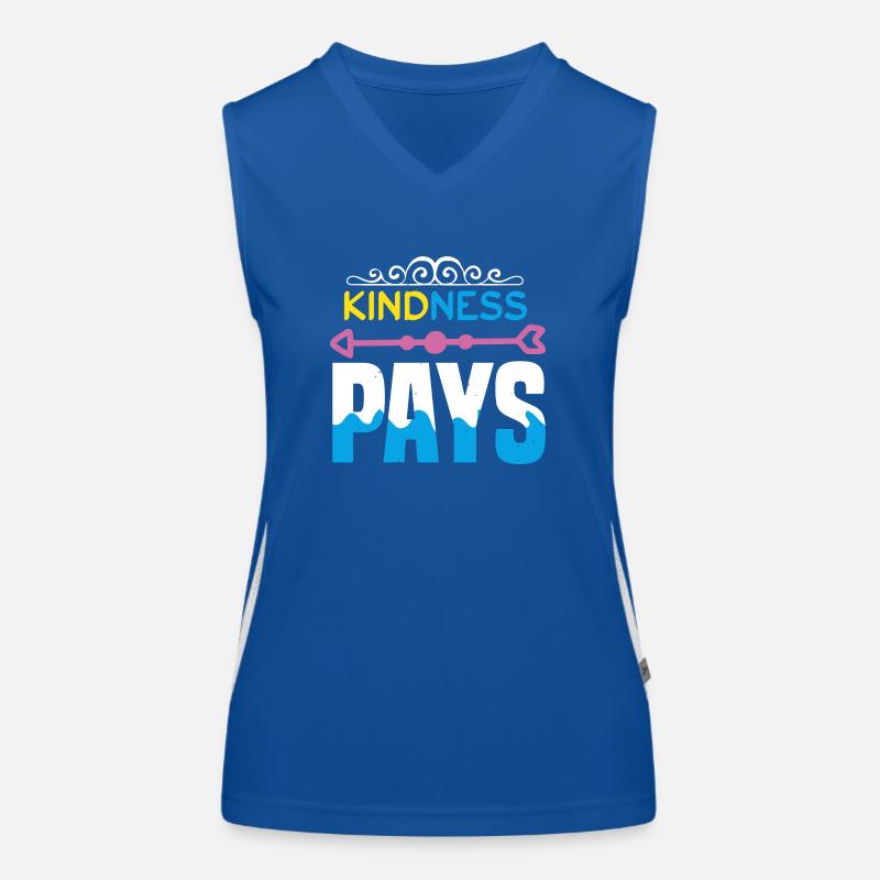 KINDNESS PAYS Women's Functional Contrast Tank Top