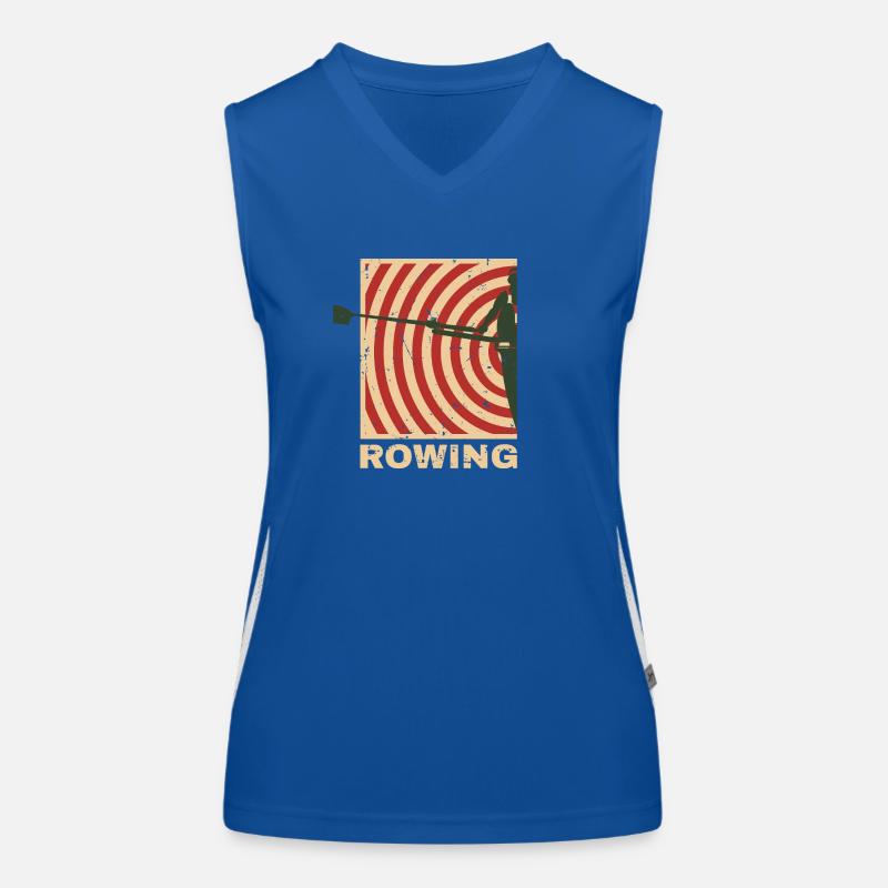 Rowing Funktionelles Kontrast-Tank Top für Frauen