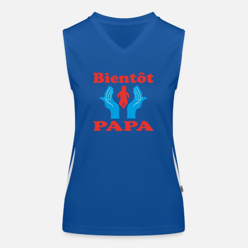 BALD VATER Funktionelles Kontrast-Tank Top für Frauen