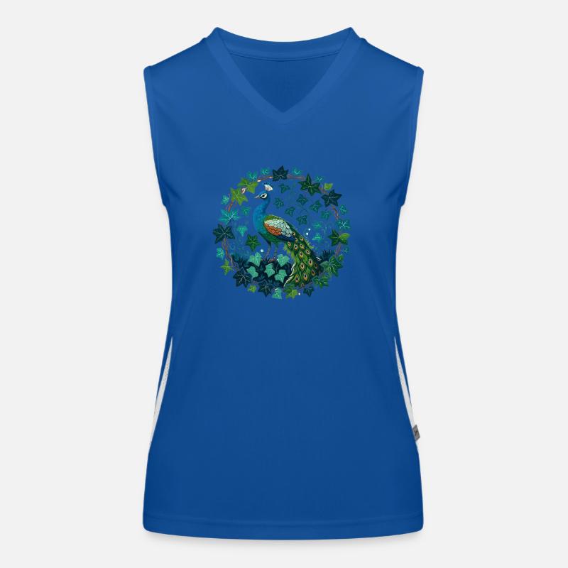Peacock Ivy Women's Functional Contrast Tank Top