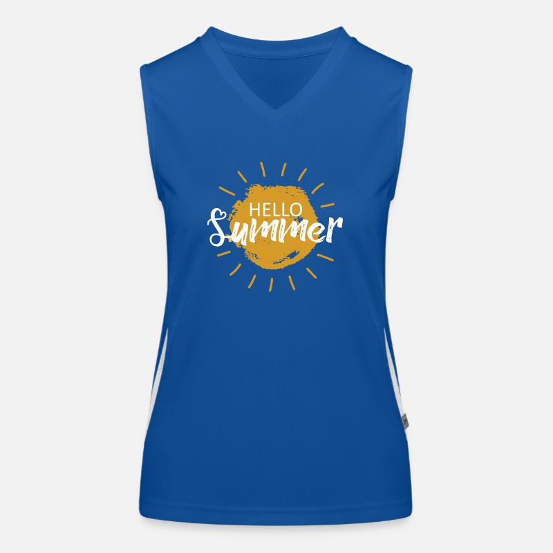 Hello Summer Women's Functional Contrast Tank Top