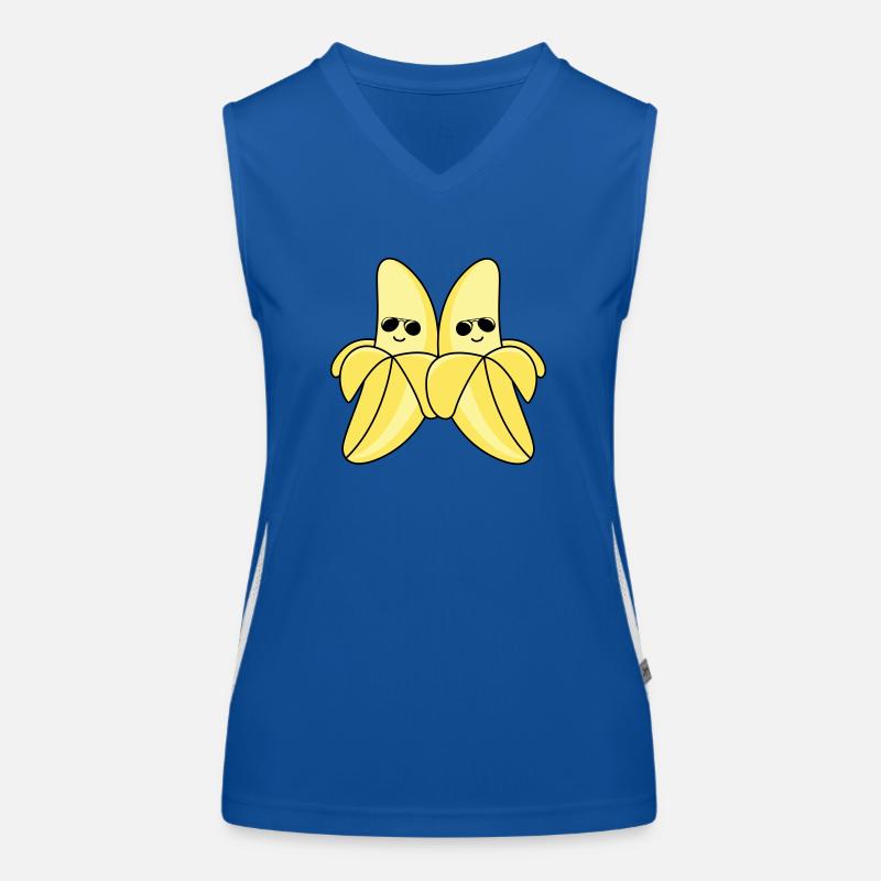 cool bananas Funktionelles Kontrast-Tank Top für Frauen