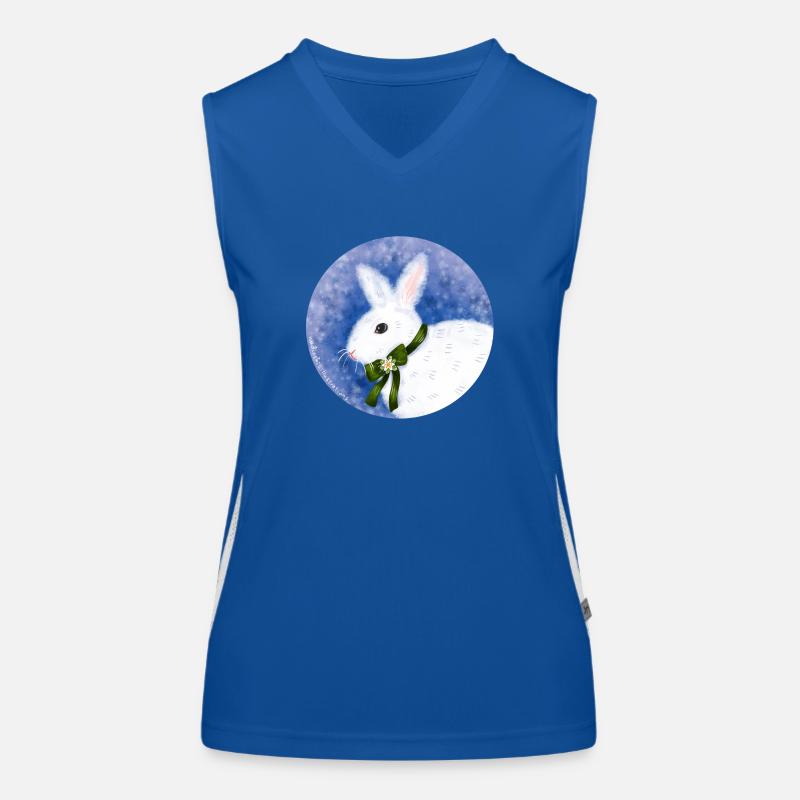 Winter Bunny Women's Functional Contrast Tank Top