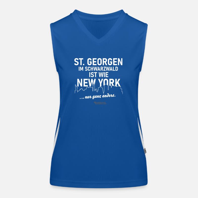 St. Georgen im Schwarzwald Funktionelles Kontrast-Tank Top für Frauen