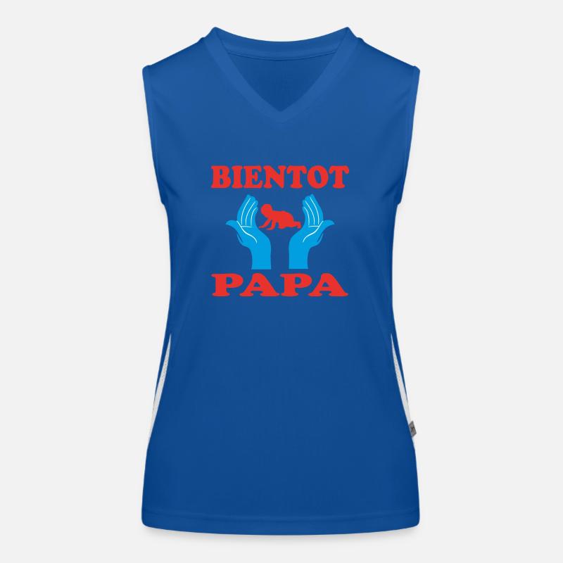 SOON TO BE A DAD Women's Functional Contrast Tank Top
