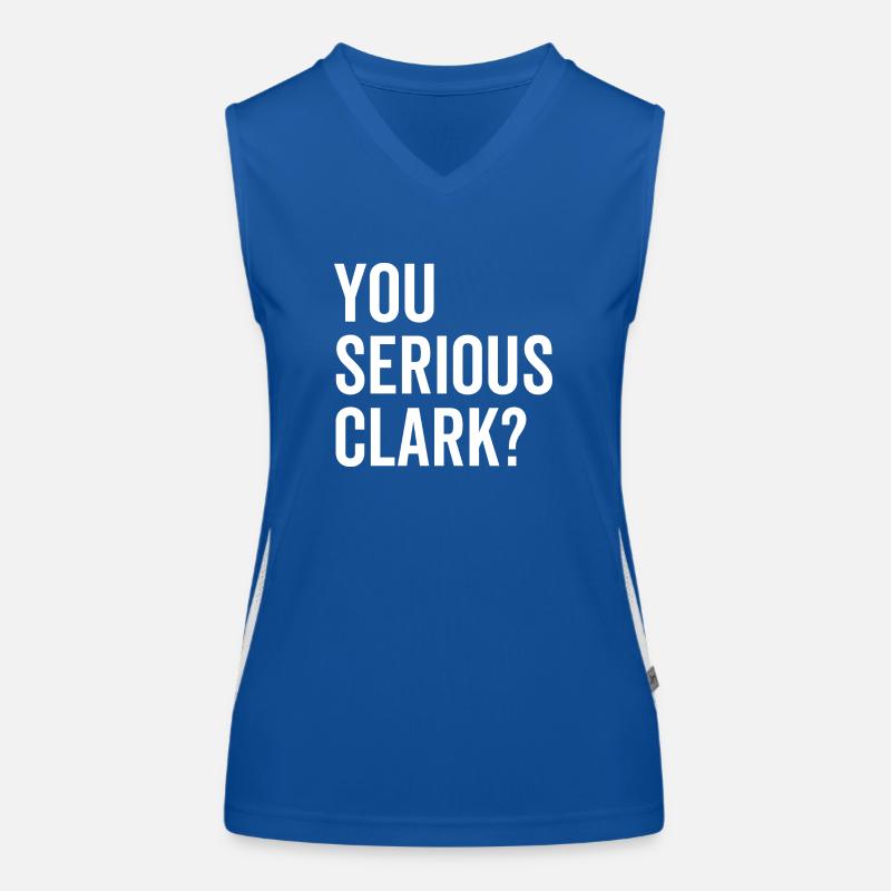 Du ernst Clark? Funktionelles Kontrast-Tank Top für Frauen