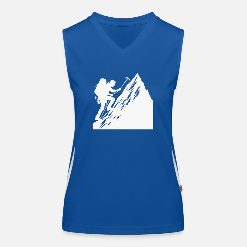 bergsteiger Funktionelles Kontrast-Tank Top für Frauen
