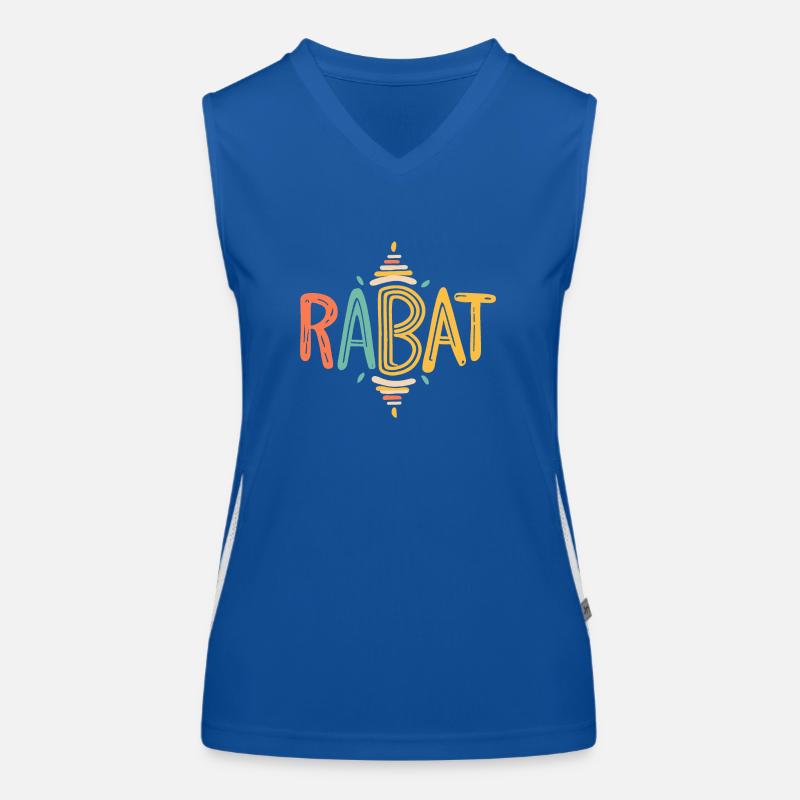 Rabat Débardeur respirant contrasté Femme