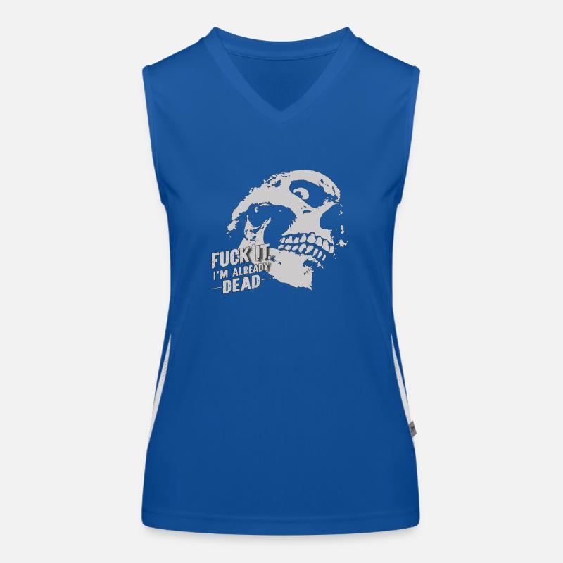 Bereits tot Funktionelles Kontrast-Tank Top für Frauen