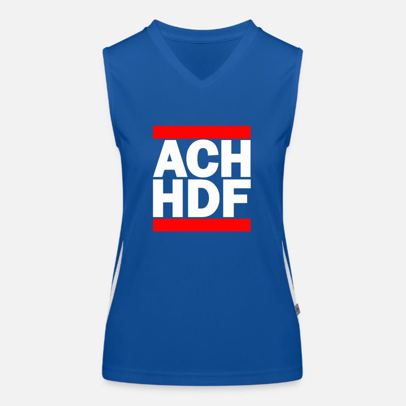 ACH HDF cool design Women's Functional Contrast Tank Top