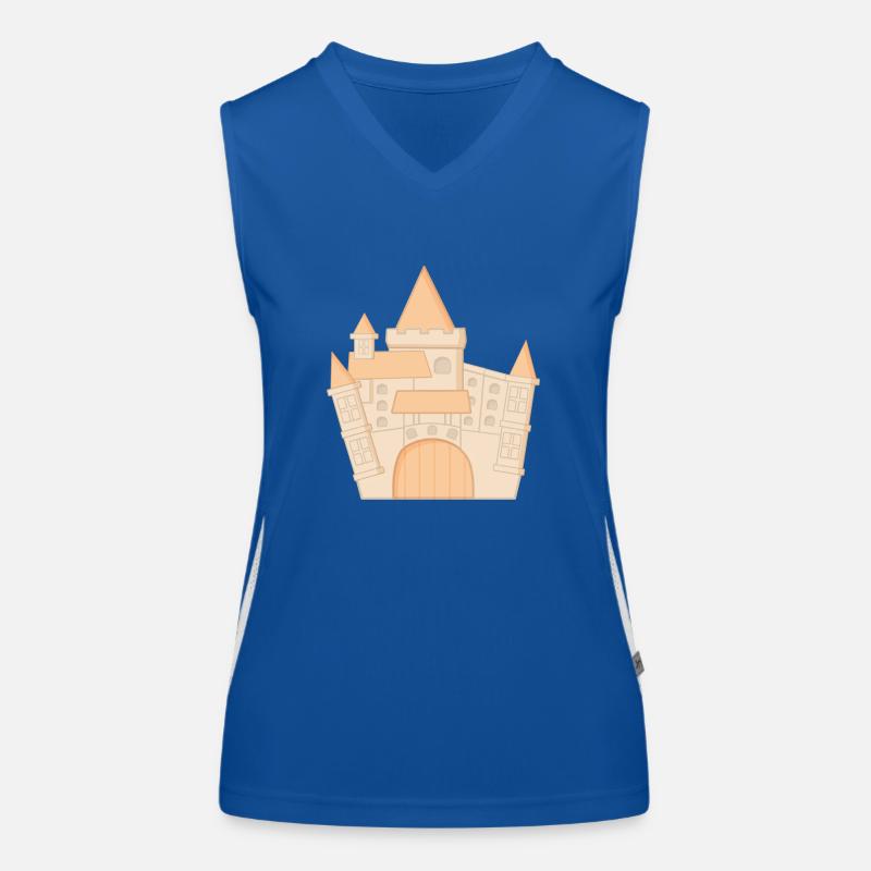 Chateau princesse Débardeur respirant contrasté Femme