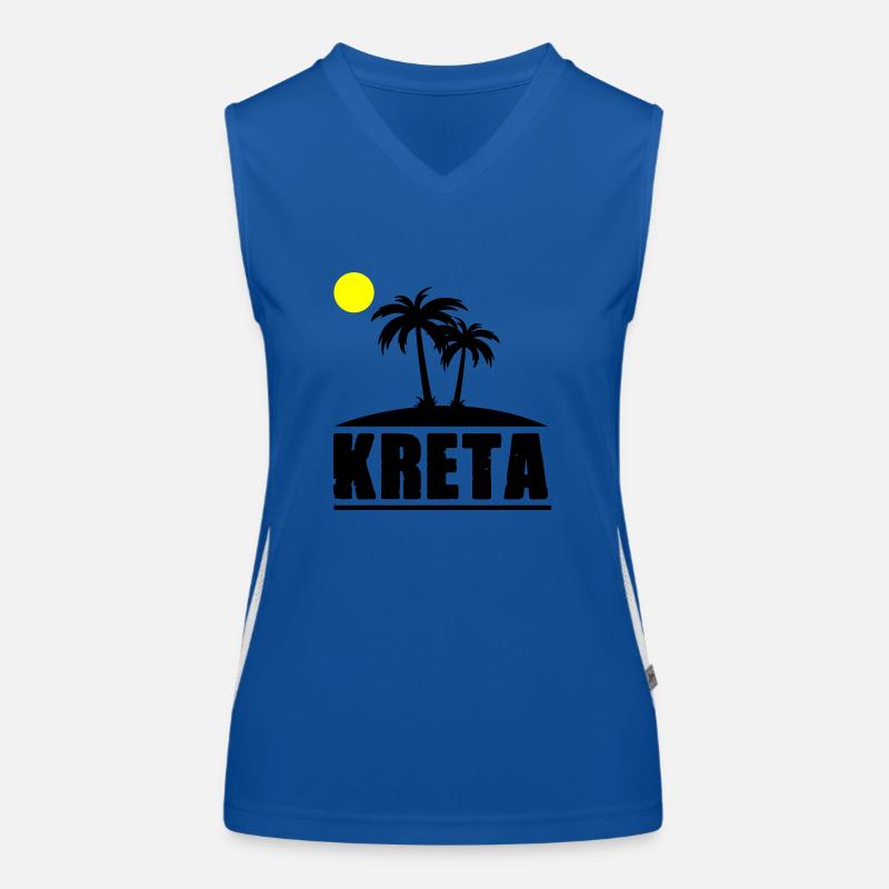 Crete Women's Functional Contrast Tank Top