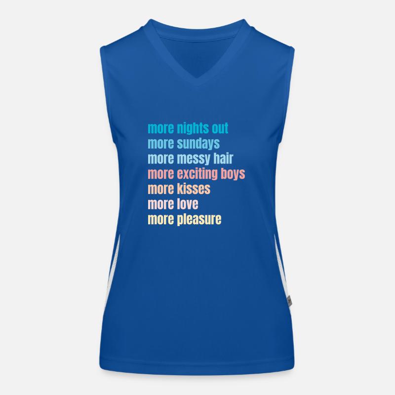 spass Funktionelles Kontrast-Tank Top für Frauen
