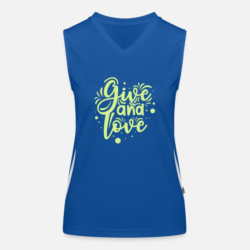 Kindness Statement Role Model Gift Women's Functional Contrast Tank Top