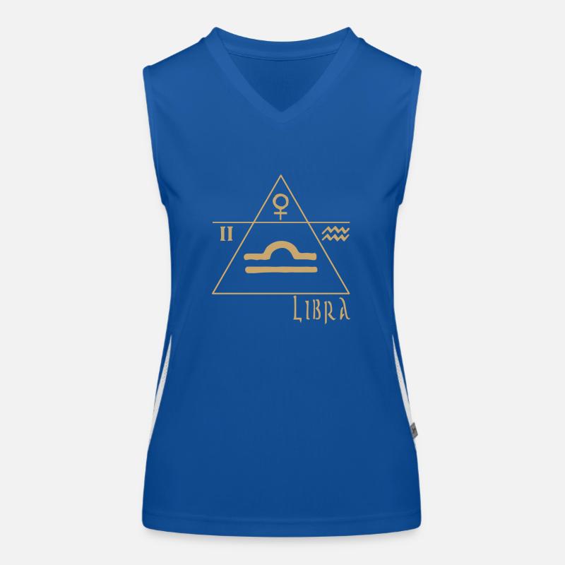 Waage Funktionelles Kontrast-Tank Top für Frauen