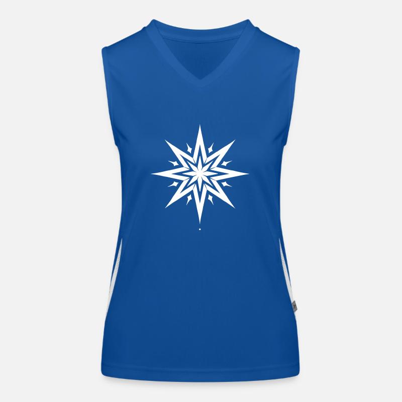 Star Burst Magic Women's Functional Contrast Tank Top