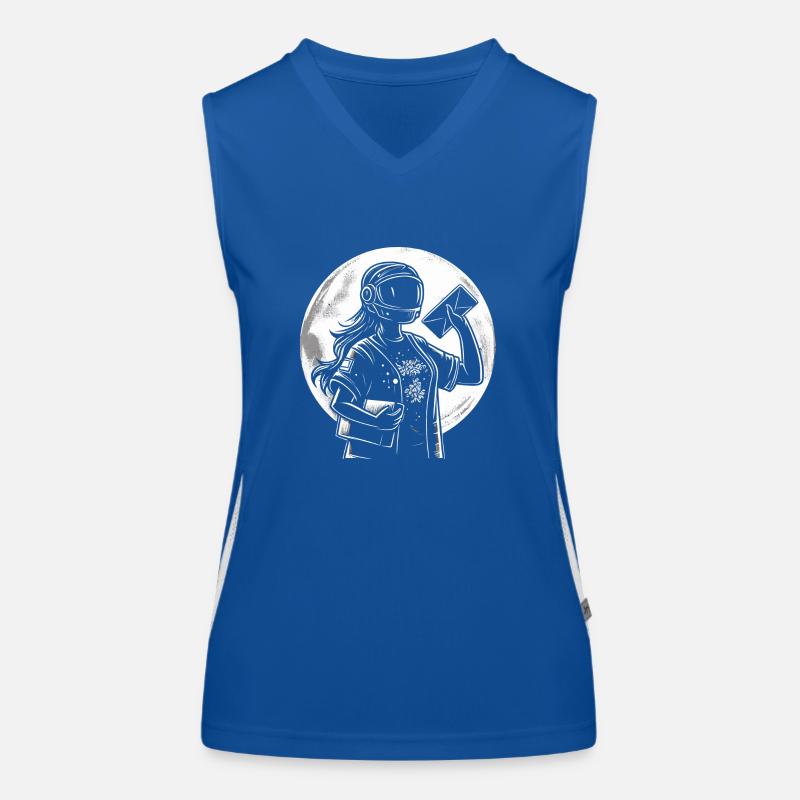 Cool postman style for postmen Women's Functional Contrast Tank Top