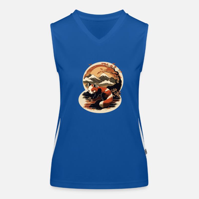 Red Panda 8 Women's Functional Contrast Tank Top