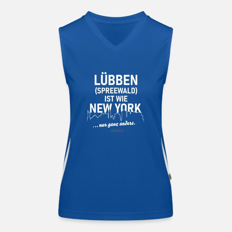 Lübben Spreewald Funktionelles Kontrast-Tank Top für Frauen