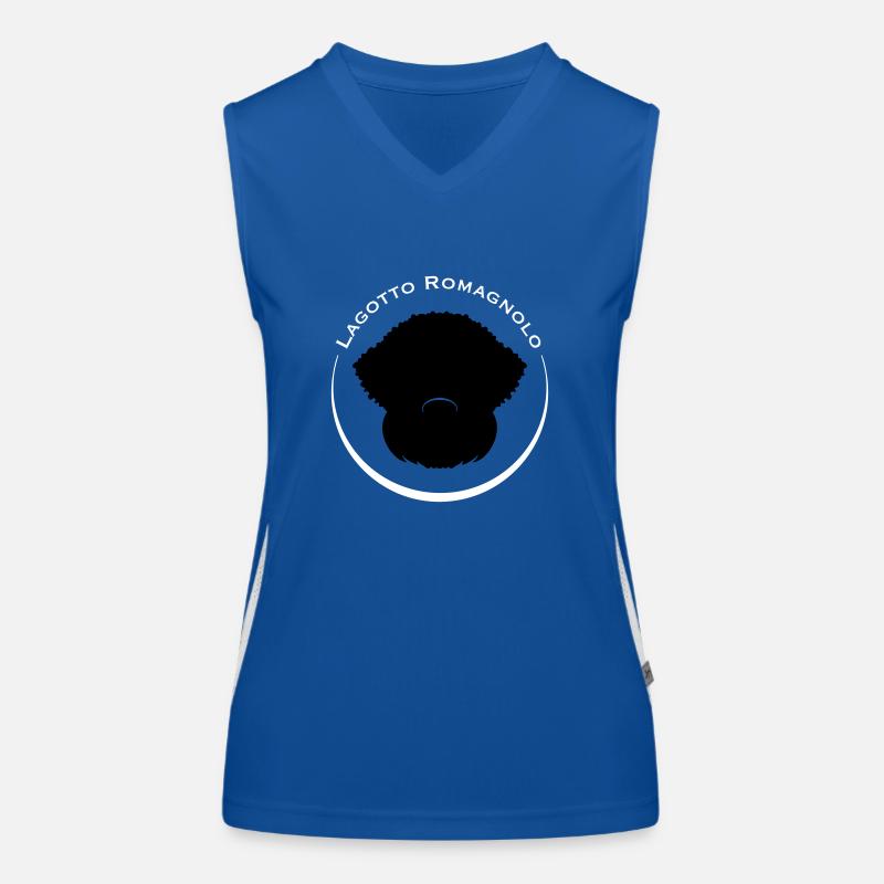 Wappen5 1 Funktionelles Kontrast-Tank Top für Frauen